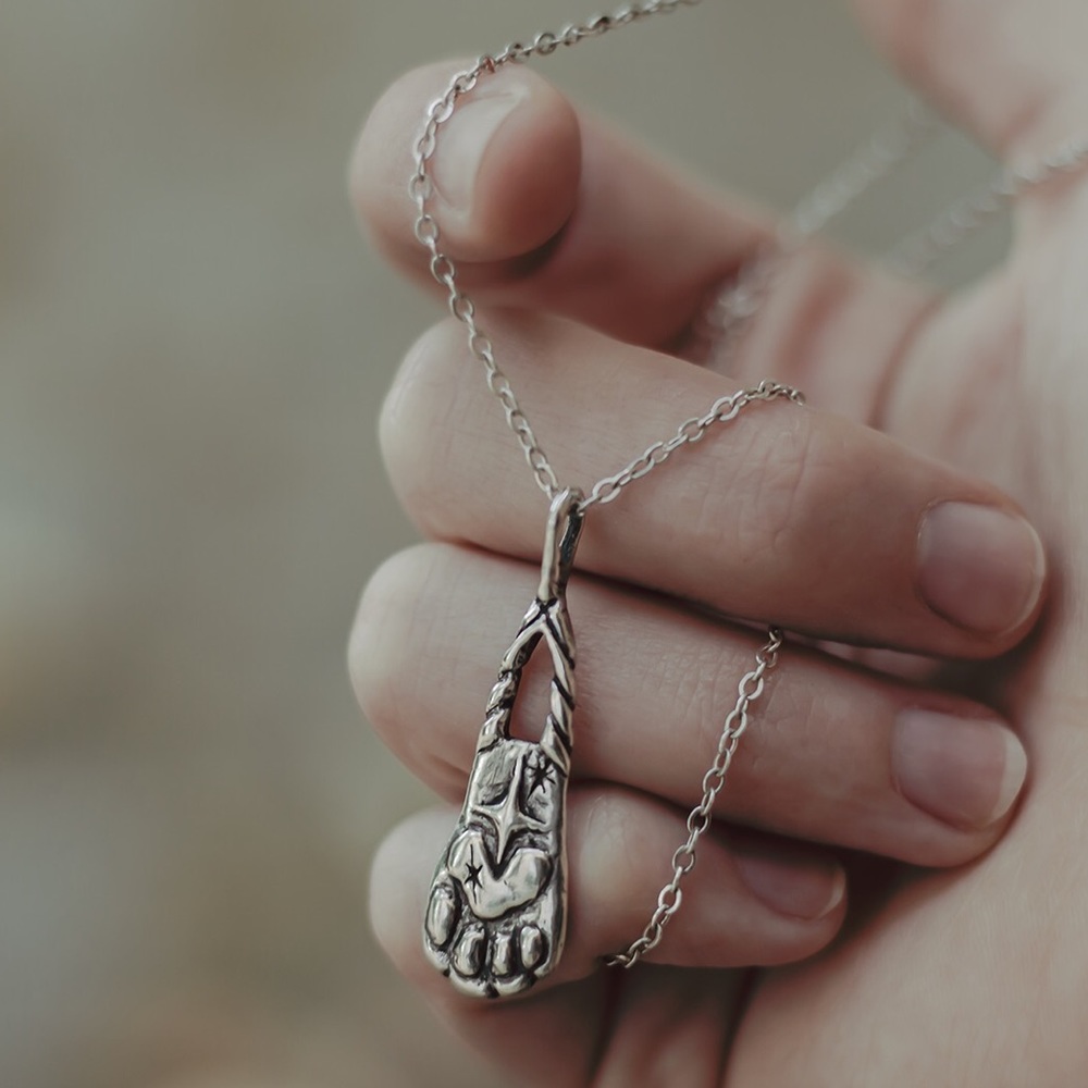Paw of Magic Necklace - Bronze Version